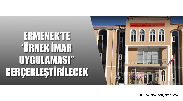 Ermenek İlçe Belediye Başkanlığı..