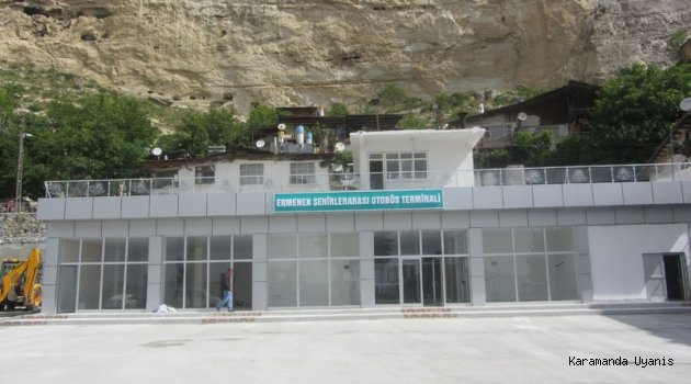 ERMENEK OTOGARI YAKINDA HİZMETE GİRECEK