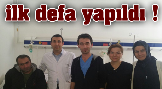Ermenek Devlet Hastanesinde İlk Kez Kapalı Yöntemle Fıtık Ameliyatı Yapıldı