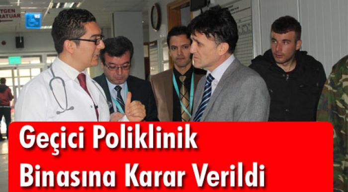 Ermenek Devlet Hastanesi’ni Ziyaret Etti
