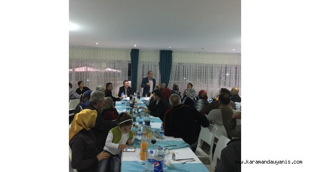 ERMENEK'DE MUHTARLAR TOPLANDI