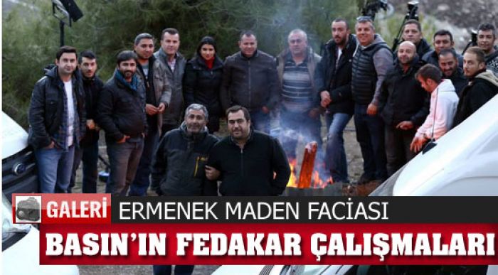 Ermenek’te Basın Mensuplarının Fedakar Çalışmaları