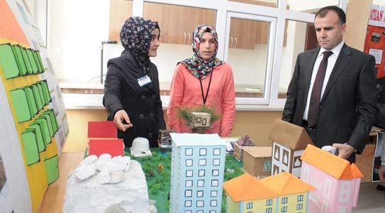 Eserler Tübitak Bilim Fuarında