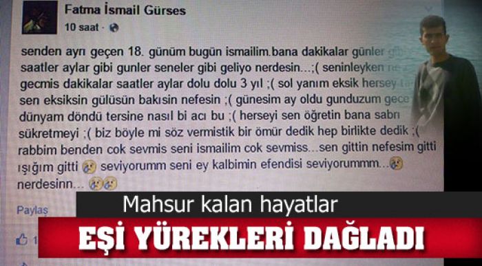 Eşi Yürekleri Dağladı