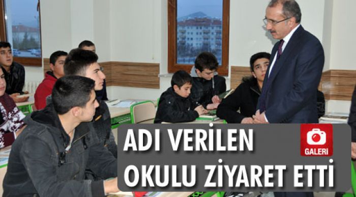 Eski Bakan Karaman'da İncelemelerde Bulundu