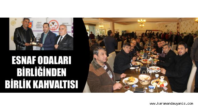 ESNAF ODALARI BİRLİĞİ..