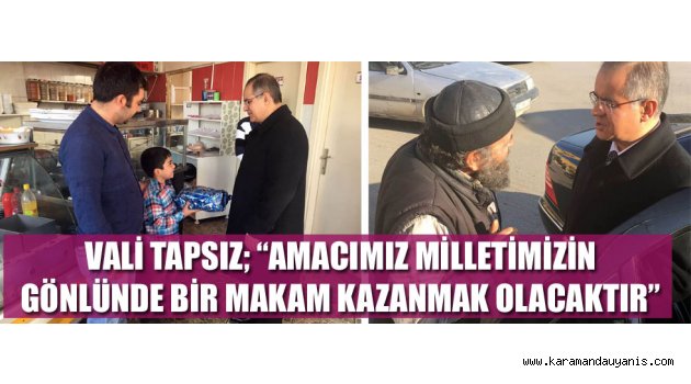 ESNAF VE HALK BULUŞMALARI