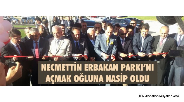 FATİH ERBAKAN KURDELEYİ KESTİ