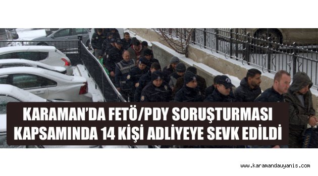 FETÖ OPERASYONLARI