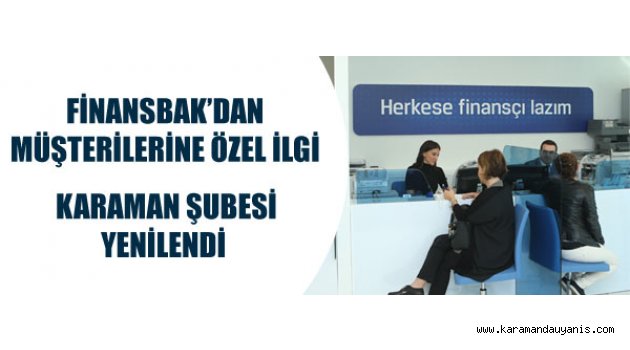 FİNANSBANK KARAMAN ŞUBESİ..