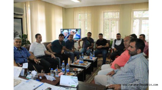 FUTBOL KULÜBÜ TEMSİLCİLERİ BİR ARAYA GELDİ