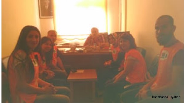 GAZETEMİZE ZİYARET
