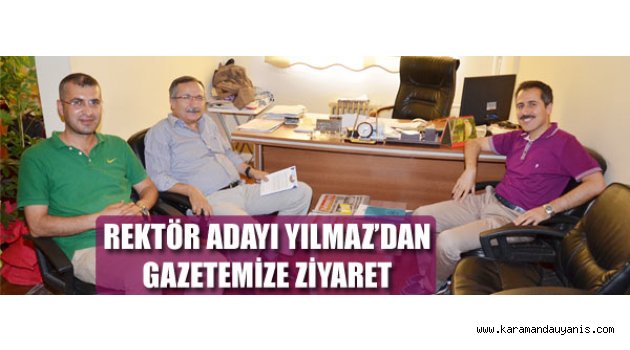 GAZETEMİZE ZİYARET