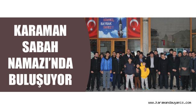 Gençler Sabah Namazında Buluşuyor