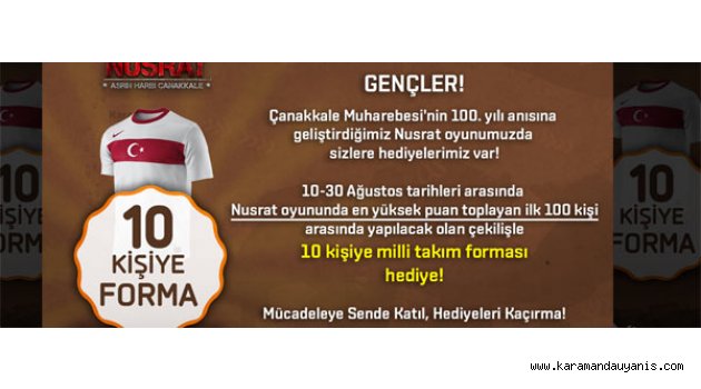 GENÇLİK SPOR’DAN MOBİL OYUN’A DAVET