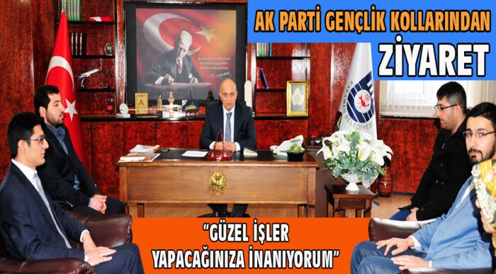 Gençlik Kollarından Başkan Çalışkan’a Ziyaret