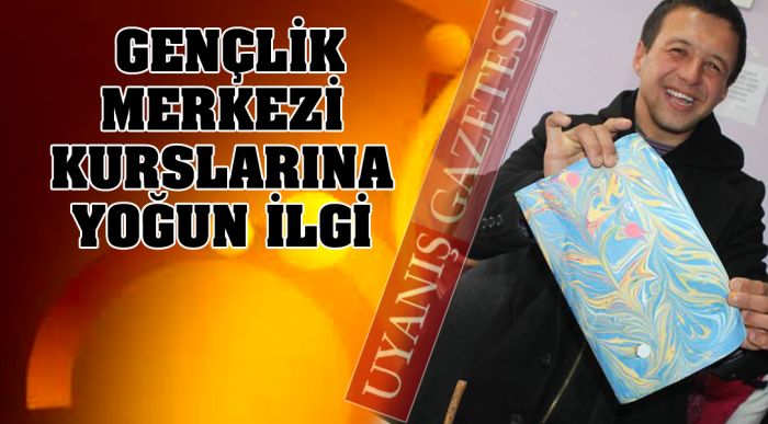 Gençlik Merkezi Kurslarına Yoğun İlgi