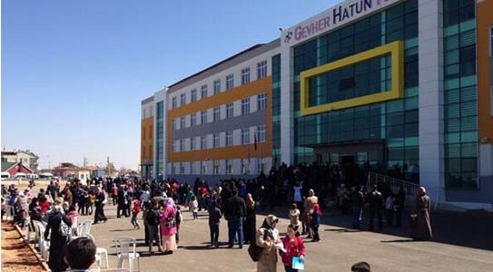 Gevher Hatun Kolejli Olmak İçin Ter Döktüler