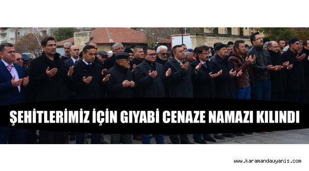 GIYABİ CENAZE NAMAZI..