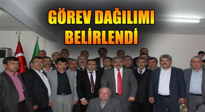 Görev Dağılımı Belirlendi