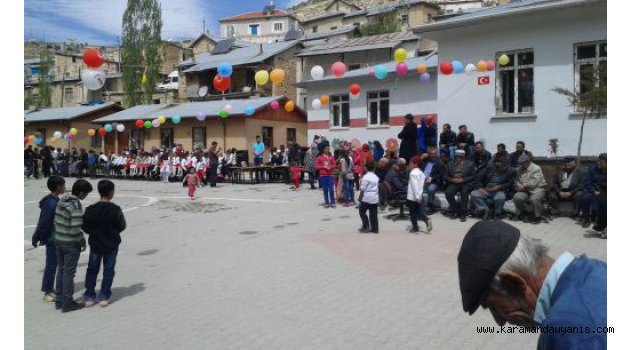 GÜLDERE KÖYÜNDE 23 NİSAN