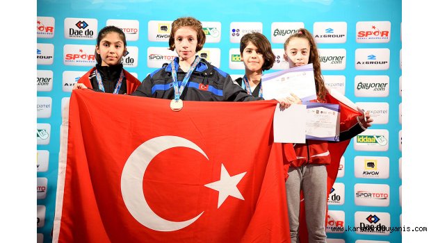 GÜLFEM ÇELİK AVRUPA İKİNCİSİ