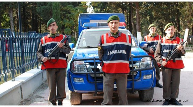 GÜLKAYA KÖYÜNDE JANDARMA BASKINI