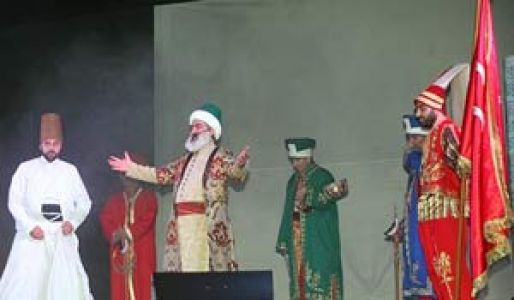 Gurbetçilerden Osmanlı Gösterisi