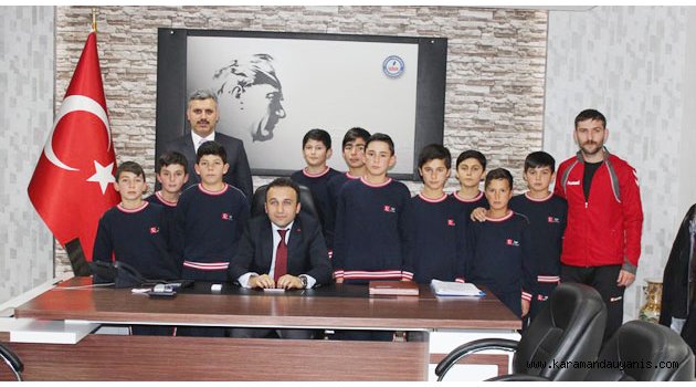 GÜREŞ TAKIMINDAN ZİYARET