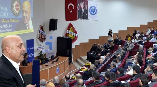 Hak İş Genel Başkanı M.arslan