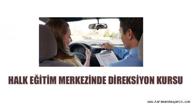 HALK EĞİTİM'DE DİREKSİYON KURSU