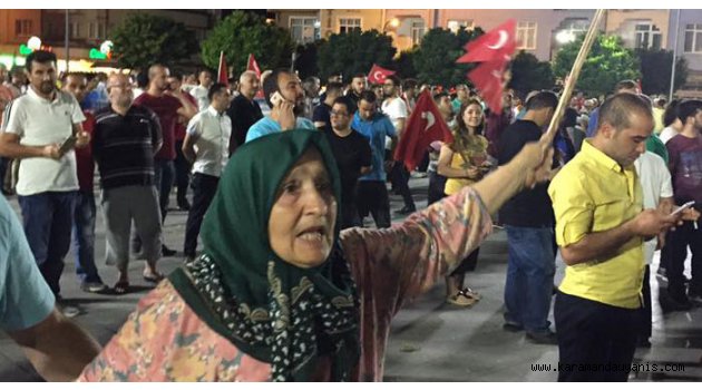 HALKIN İNANCI DARBE'YE GEÇİT VERMEDİ