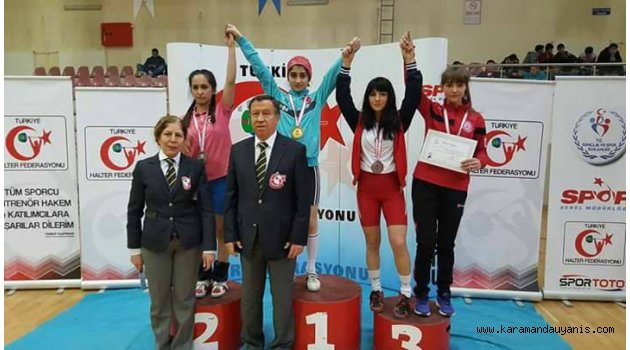 HALTERDE TÜRKİYE DÖRDÜNCÜLÜĞÜ