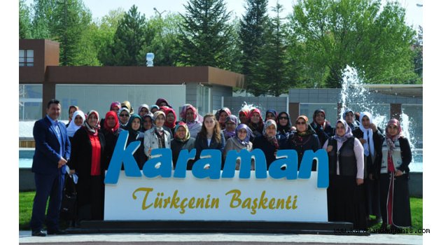 HANIMLAR KARAMAN’I GEZMEYE DEVAM EDİYOR