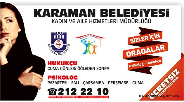 HANIMLARA PSİKOLOJİK ve HUKUKÎ DESTEK