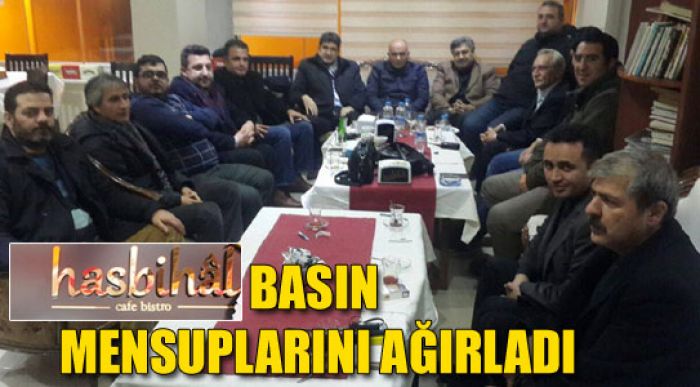 Hasbihal Cafe Basın Mensuplarını Ağırladı