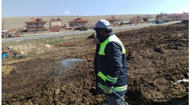 HAŞERE İLE MÜCADELEDE TEDBİR ALINDI