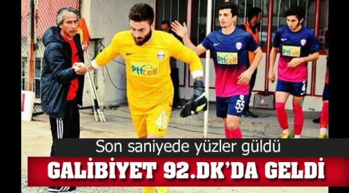 Hatay’da Galibiyet 90+2’de Geldi