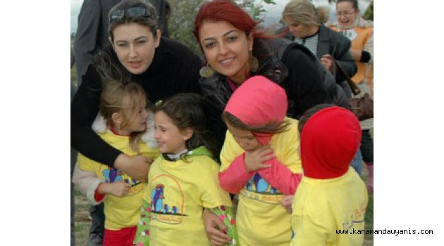 HEDEF 4 BİN ÇOCUK, 8 BİN FİDAN