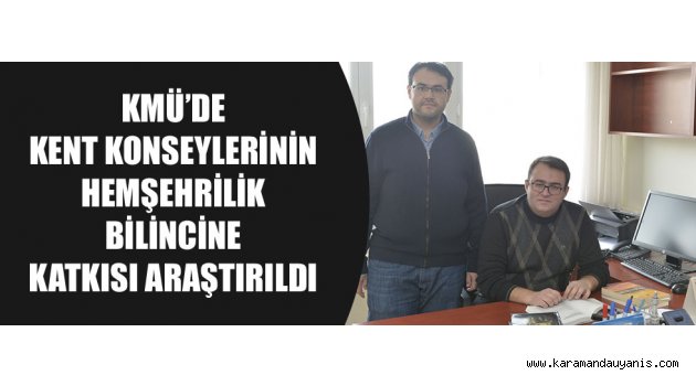HEMŞEHRİLİK BİLİNCİ..