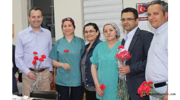 HEMŞİRELERE SÜRPRİZ ZİYARET