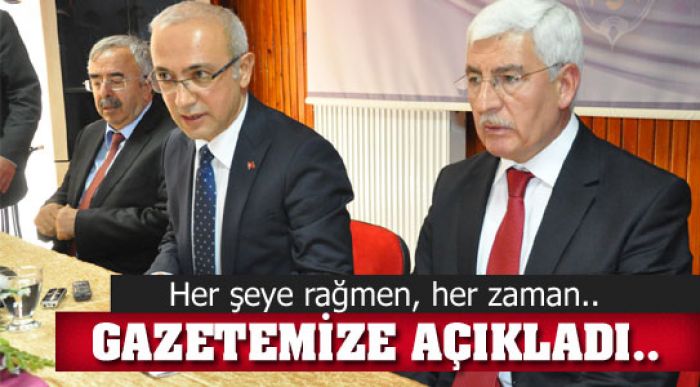 "her Türlü Çalışmayı Yapıyoruz”