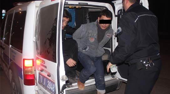 Hırsızlık Zanlısı Yakalandı