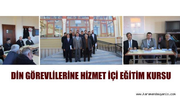 HİZMET İÇİ EĞİTİMLER