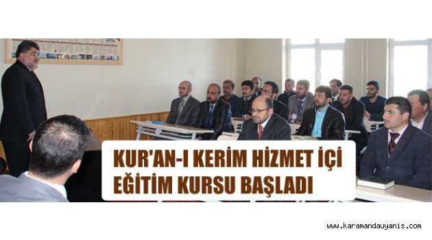 HİZMET İÇİ EĞİTİMLER..