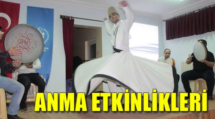 Hz. Mevlana Anıldı