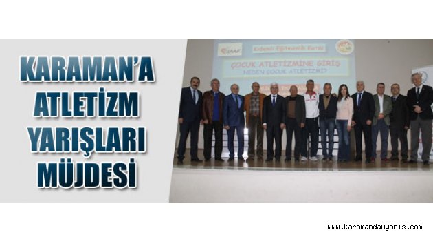 IAAF ÇOCUK ATLETİZMİ SEMİNERİ