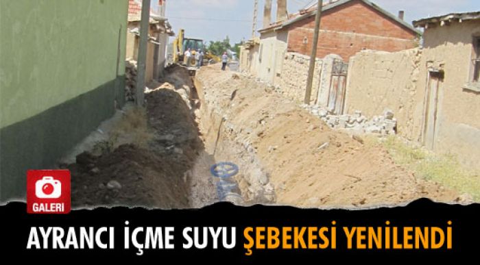 İçme Suyu Şebekesi Yenilendi