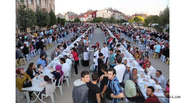 İFTAR SOFRASI ATATÜRK MAHALLESİ'NDE