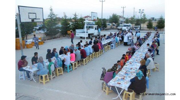 İFTAR SOFRASI FATİH MAHALLESİ'NDE